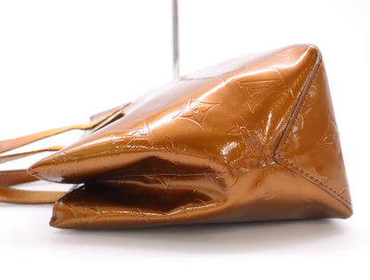 LOUIS VUITTON M91146 Verni Reed PM Bronze MI1021 Bag