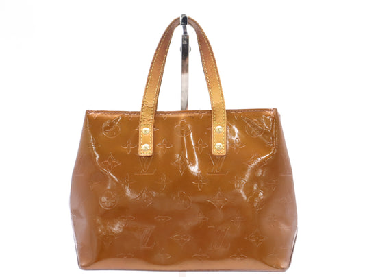 LOUIS VUITTON M91146 Verni Reed PM Bronze MI1021 Bag