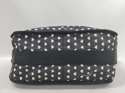 LeSportsac Heart Motif Shoulder Bag, Nylon, Black