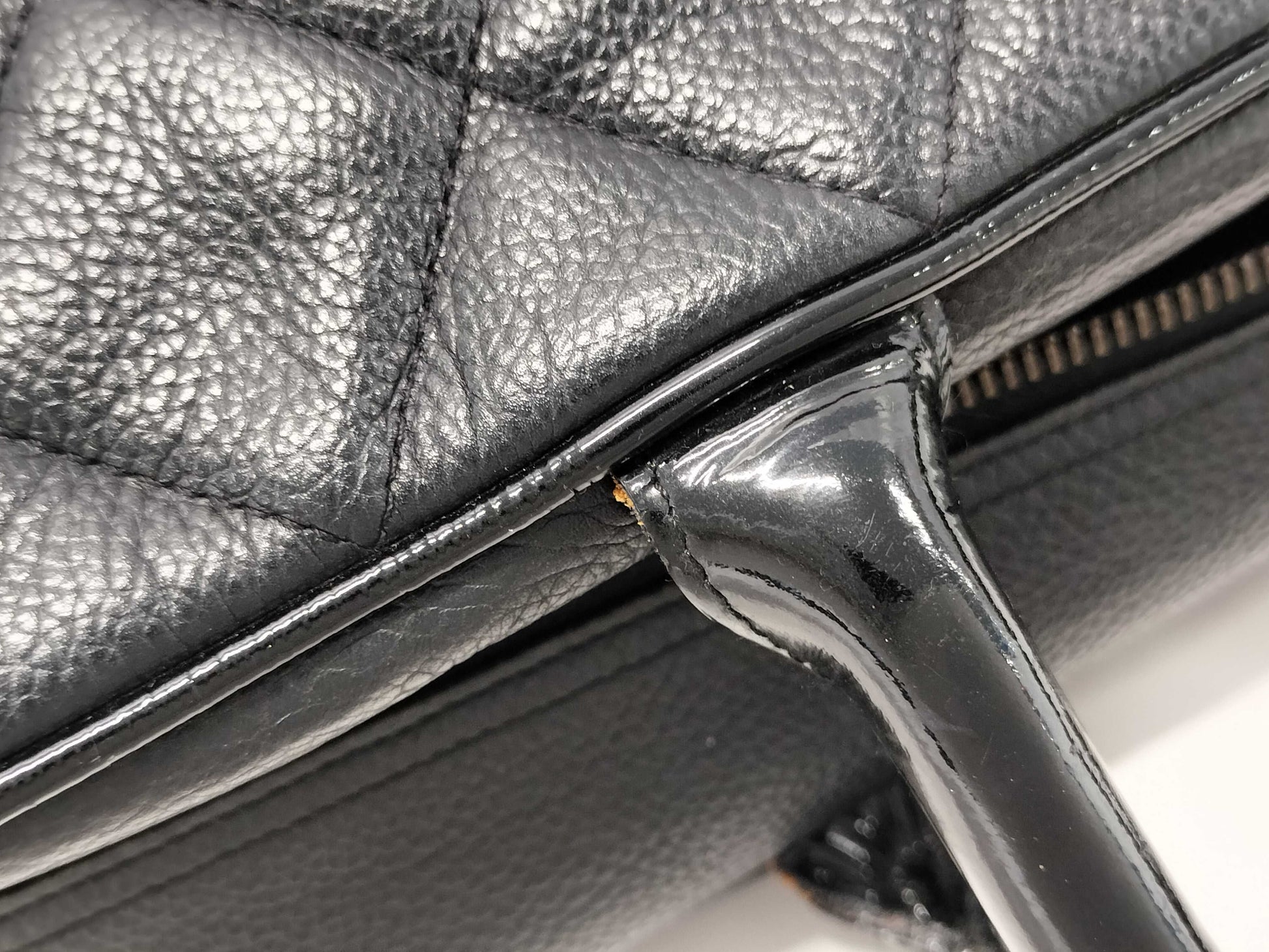 CHANEL Caviar Skin Bowling Bag Mini Boston Bag Matelasse Sterling Silver Hardware Black Seal 6206273 Boston Bag