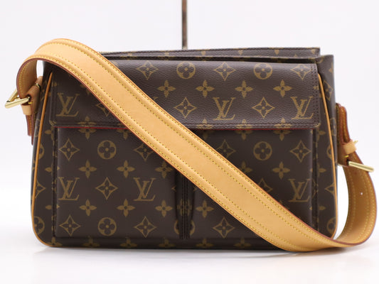 LOUIS VUITTON M51163 Monogram Viva Cite GM Shoulder Bag