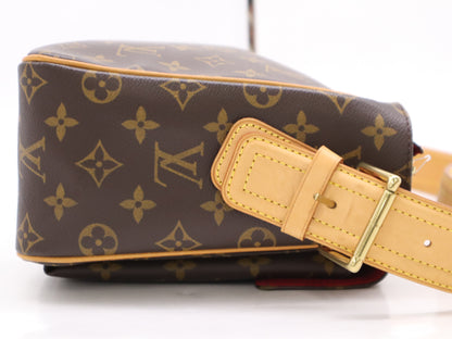 LOUIS VUITTON M51163 Monogram Viva Cite GM Shoulder Bag