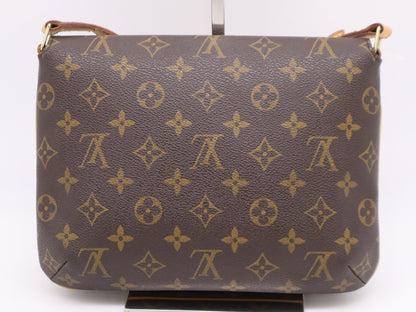 LOUIS VUITTON M51257 Monogram Musette Tango Short Shoulder Bag with Box