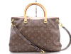 LOUIS VUITTON M43400 Pallas Rose Poudre Handbag with Shoulder Strap