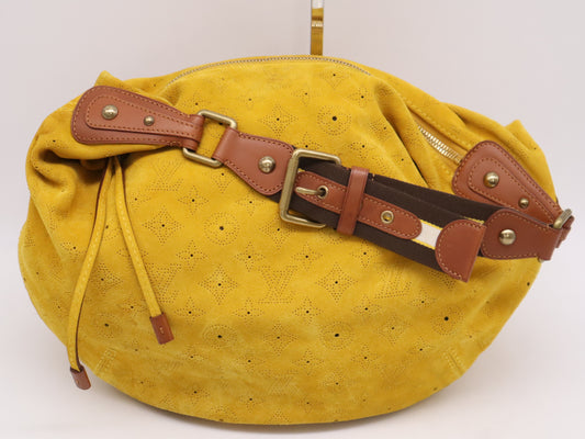 LOUIS VUITTON M95118 Monogram Suede Onata GM Mys Shoulder Bag