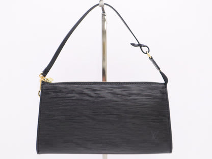 LOUIS VUITTON M52942 Epi Pochette Accessoires Noir Pouch