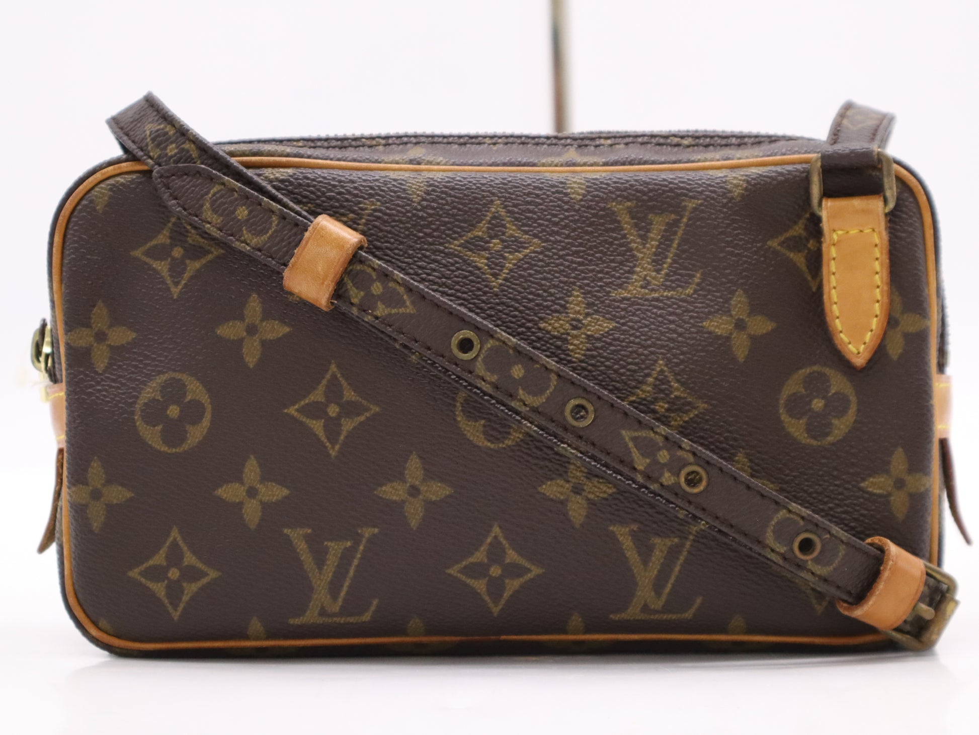 LOUIS VUITTON M51828 Monogram Pochette Marly Bandouliere Shoulder Bag