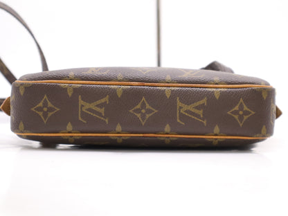 LOUIS VUITTON M51828 Monogram Pochette Marly Bandouliere Shoulder Bag