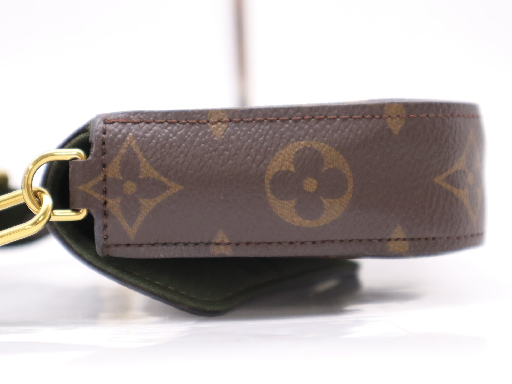 LOUIS VUITTON M80091 Monogram Multi Pochette Felicie Shoulder Bag with Shoulder Strap, RFID Verified