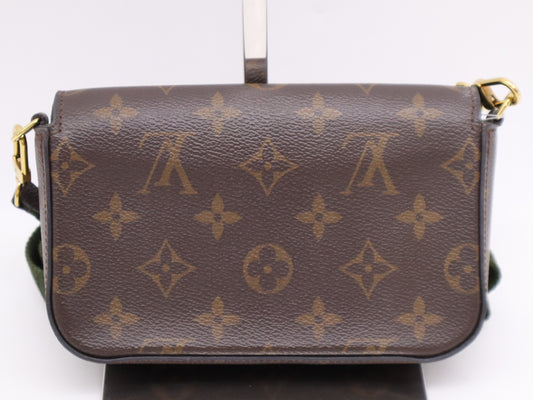 LOUIS VUITTON M80091 Monogram Multi Pochette Felicie Shoulder Bag with Shoulder Strap, RFID Verified