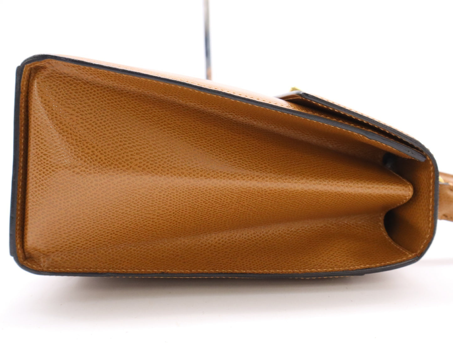 CELINE Leather Handbag Brown with Dust Bag