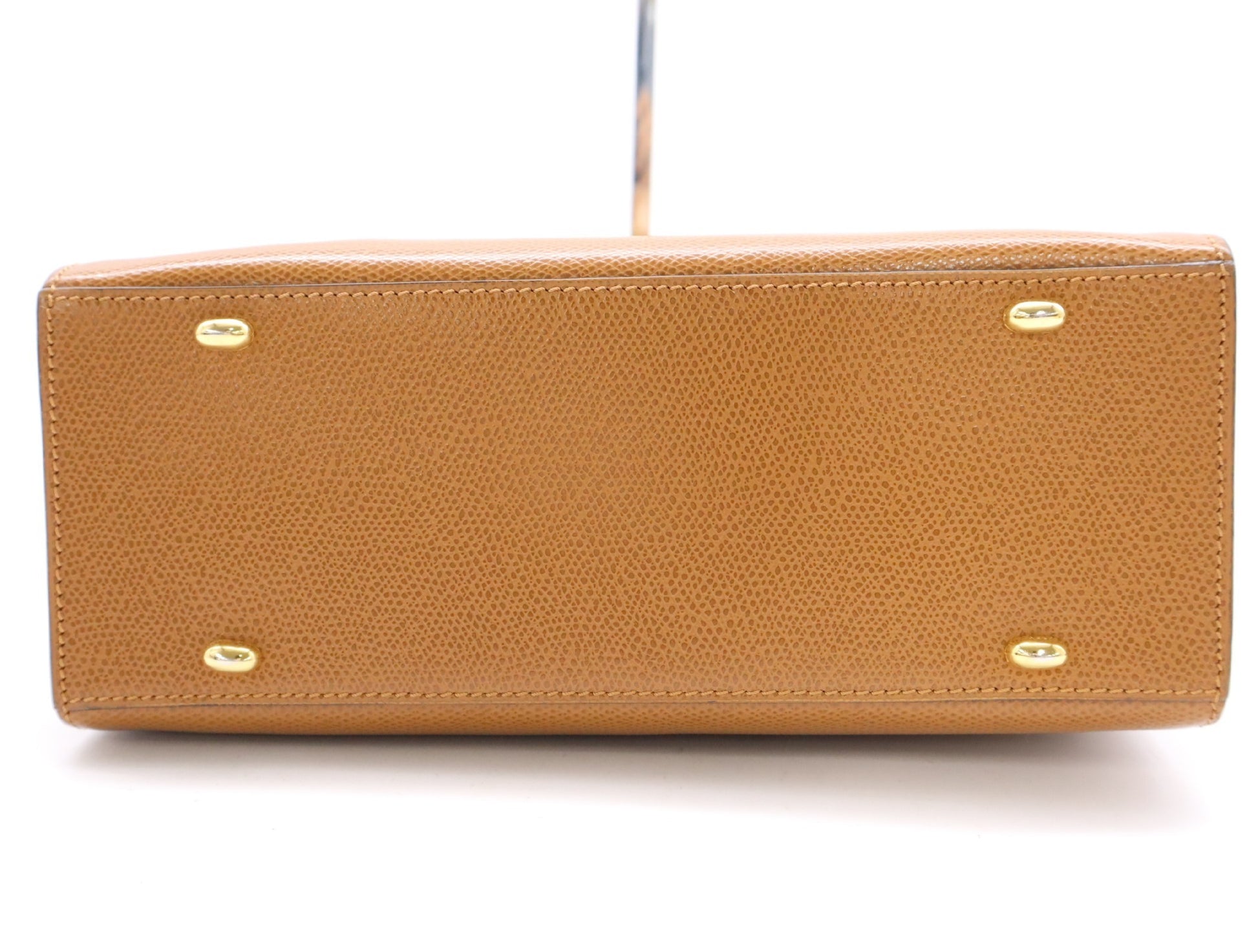 CELINE Leather Handbag Brown with Dust Bag