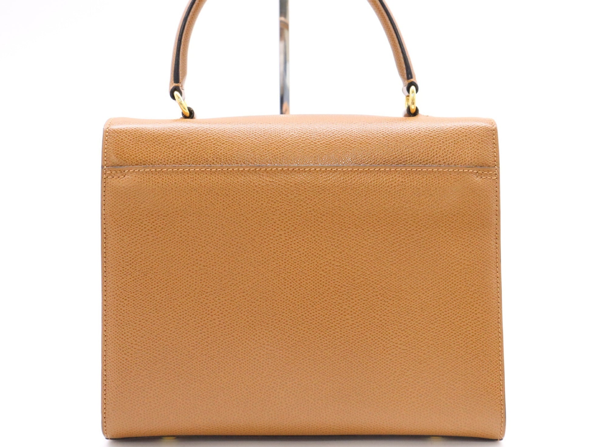 CELINE Leather Handbag Brown with Dust Bag