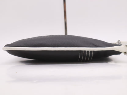 LOEWE PVC x Leather Shoulder Bag Black White Shoulder Bag