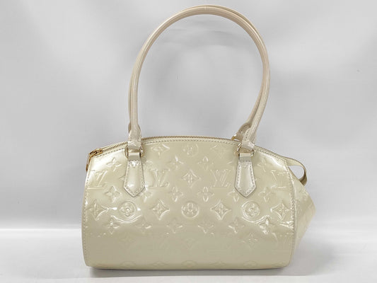 LOUIS VUITTON M91491 Vernis Sherwood PM Broncorail Handbag