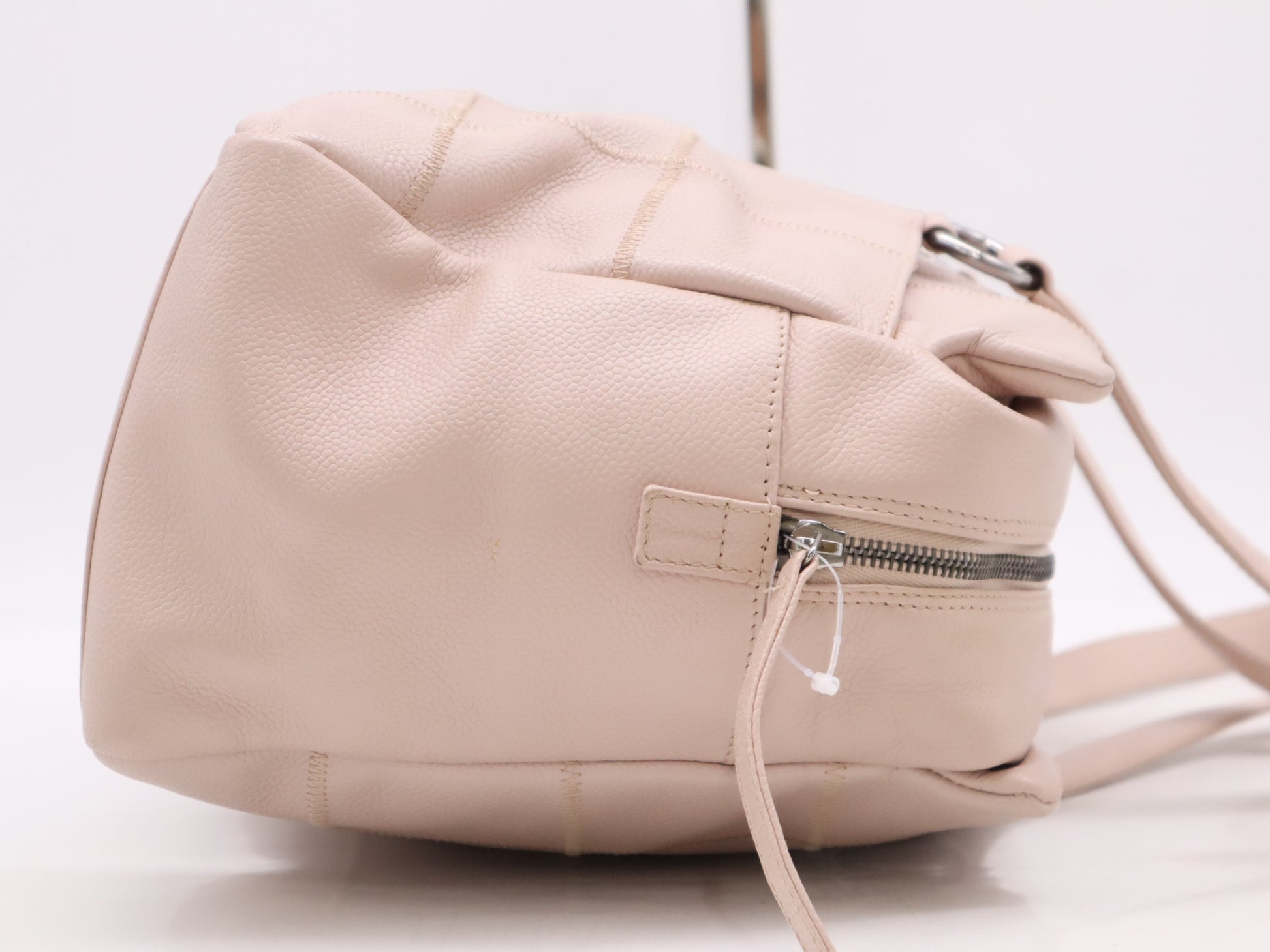 CHANEL Caviar Skin Chocolate Bar Shoulder Bag, Pink, Sticker, Card, 9842527 Shoulder Bag