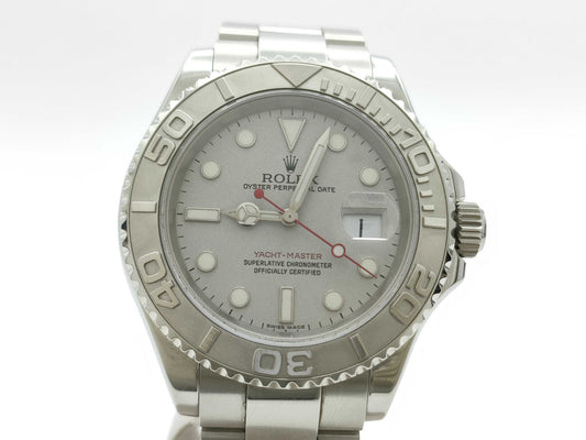 ROLEX Yachtmaster 16622 D670967 Silver Dial Men's Watch