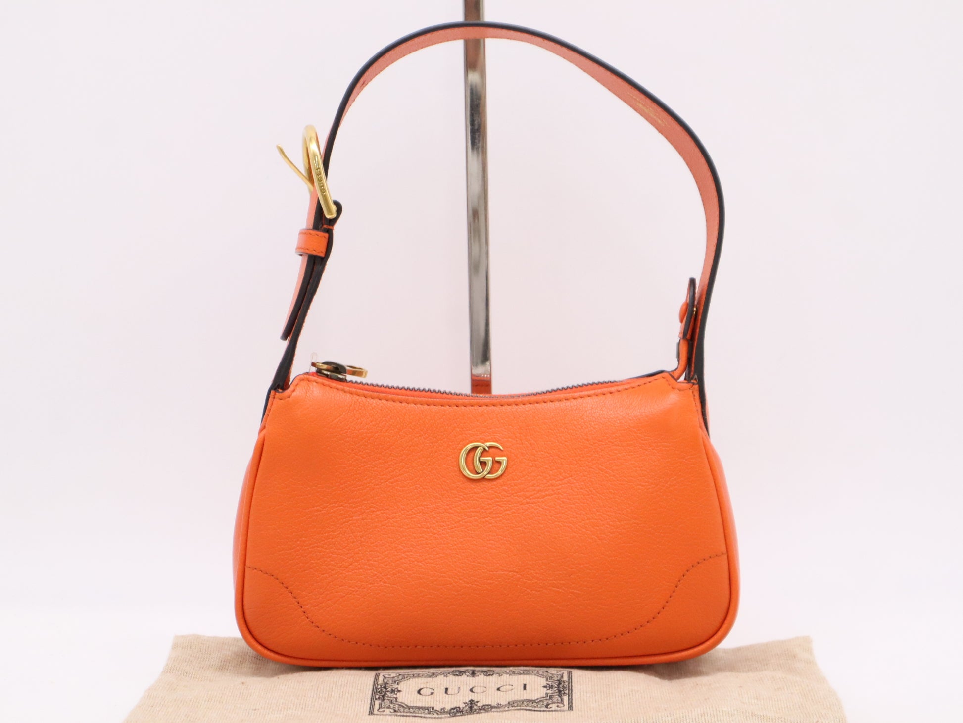 GUCCI 739076 Aphrodite One-Shoulder Handbag with Dust Bag