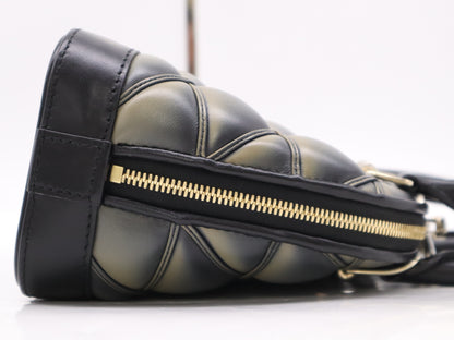 LOUIS VUITTON M23576 Leather Alma BB Maltage Handbag, RFID Verified, Includes Shoulder Strap, Box, Padlock, Two Keys, and Cloche