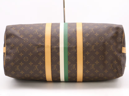 LOUIS VUITTON M41416 Monogram Keepall Bandouliere 50 Boston Bag with Shoulder Strap and Dust Bag