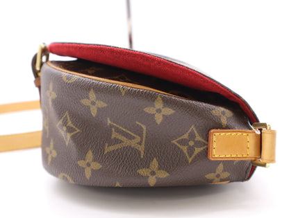 LOUIS VUITTON M51179 Monogram Tan Blanc Handbag