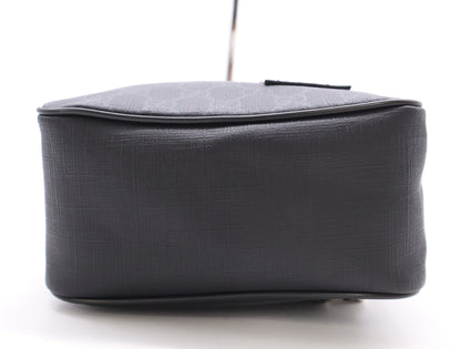 GUCCI 478325 GG Supreme Body Bag Black Waist Bag