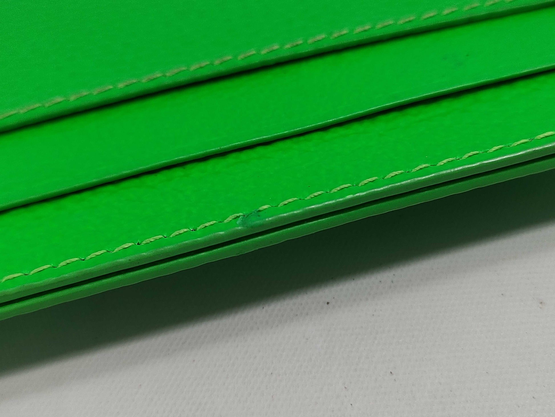 BALENCIAGA 640109 Neo Classic Card Case, Leather, Green, Card Case, Pass Case, Business Card Case