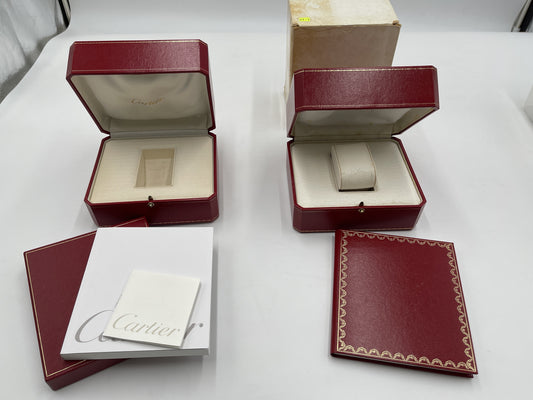 Cartier Empty Box 2-Piece Set Unisex