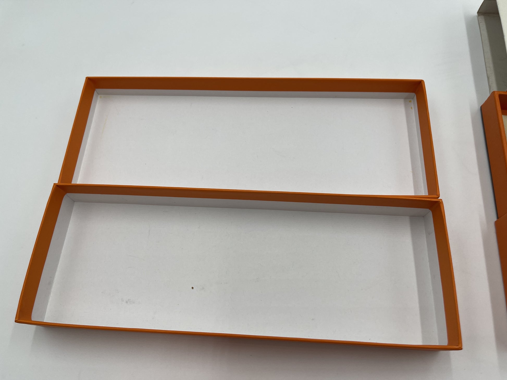 HERMES Empty Box Set of 4 Unisex