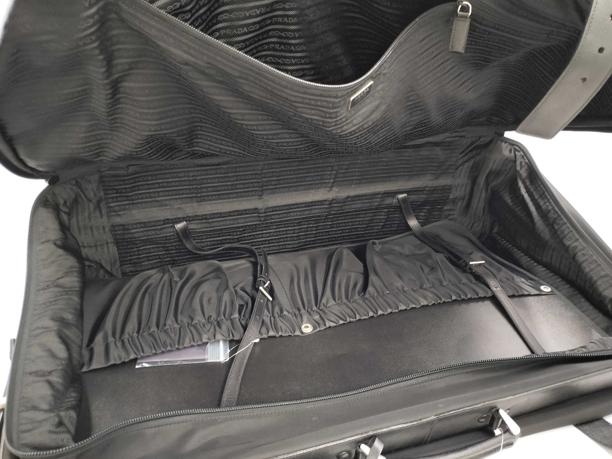 PRADA Prada Triangle Logo Carry Bag Suitcase Carry Bag