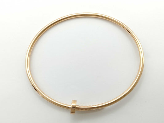Cartier Justo Ankle SM #18 PG Au750 10.1g Bracelet Bangle