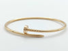 Cartier Justo Ankle SM #18 PG Au750 10.1g Bracelet Bangle