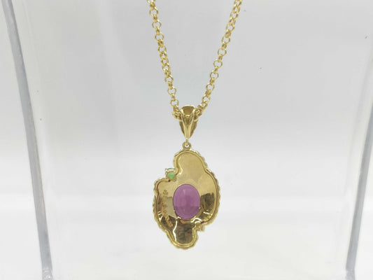 TASAKI G5.03ct D0.03ct K18 13.3g Necklace 