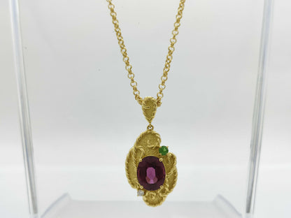 TASAKI G5.03ct D0.03ct K18 13.3g Necklace 