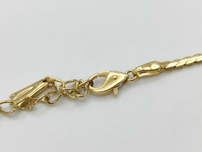 POLA R0.50ct D0.23ct 750 15.3g Necklace 