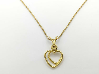 WALTHAM Swing Diamond 750 11.2g Necklace 