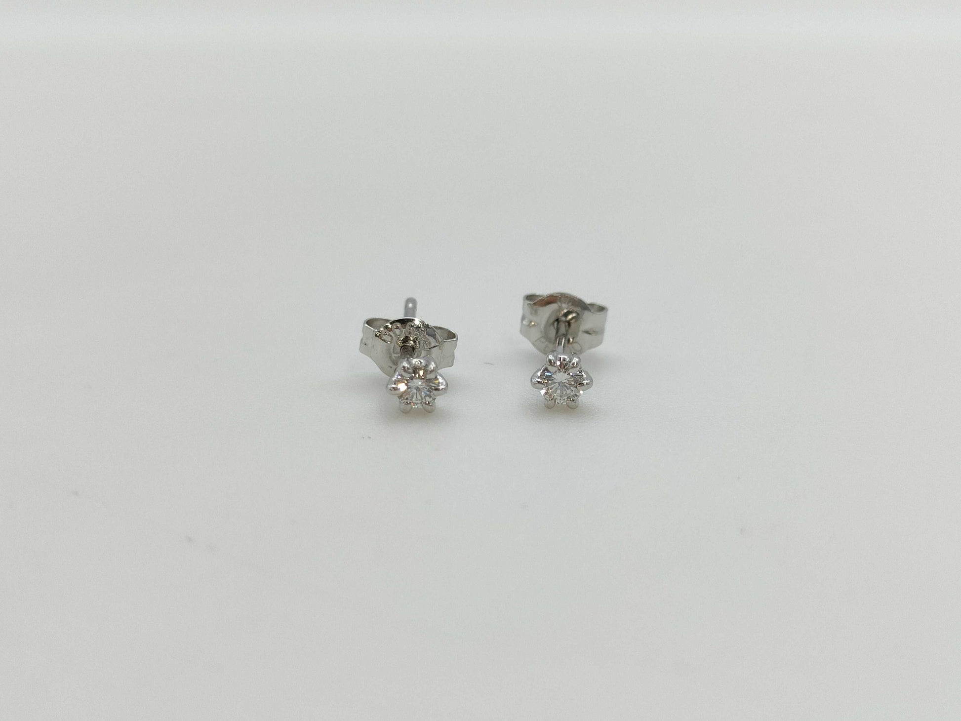 TASAKI D0.05/0.05ct Pt900 0.6g Earrings 