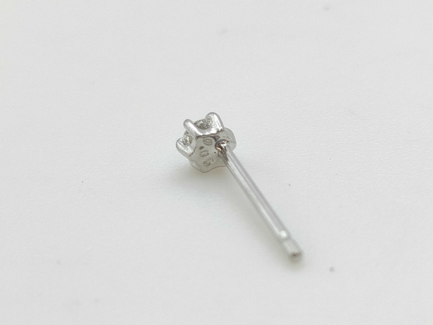 TASAKI D0.05/0.05ct Pt900 0.6g Earrings 