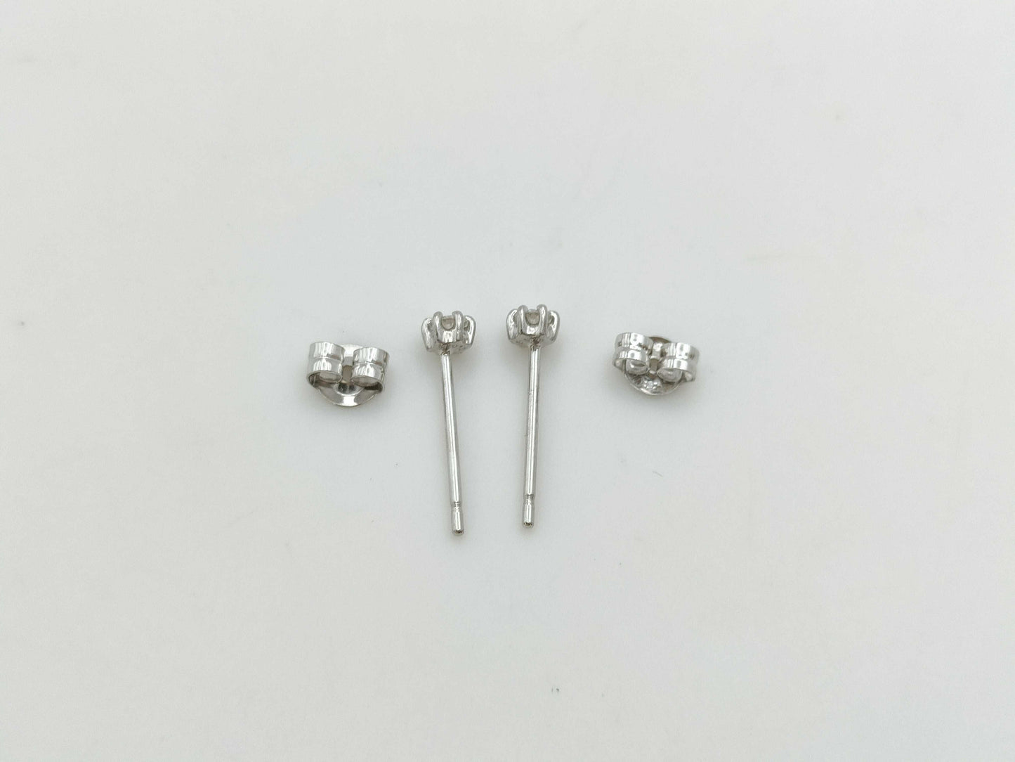 TASAKI D0.05/0.05ct Pt900 0.6g Earrings 