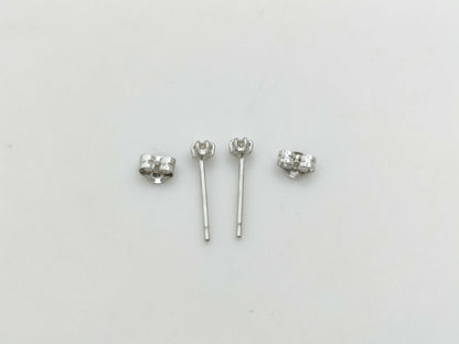 TASAKI D0.05/0.05ct Pt900 0.6g Earrings 