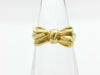 Tiffany&Co. Ribbon YG 750 5.2g Ring 