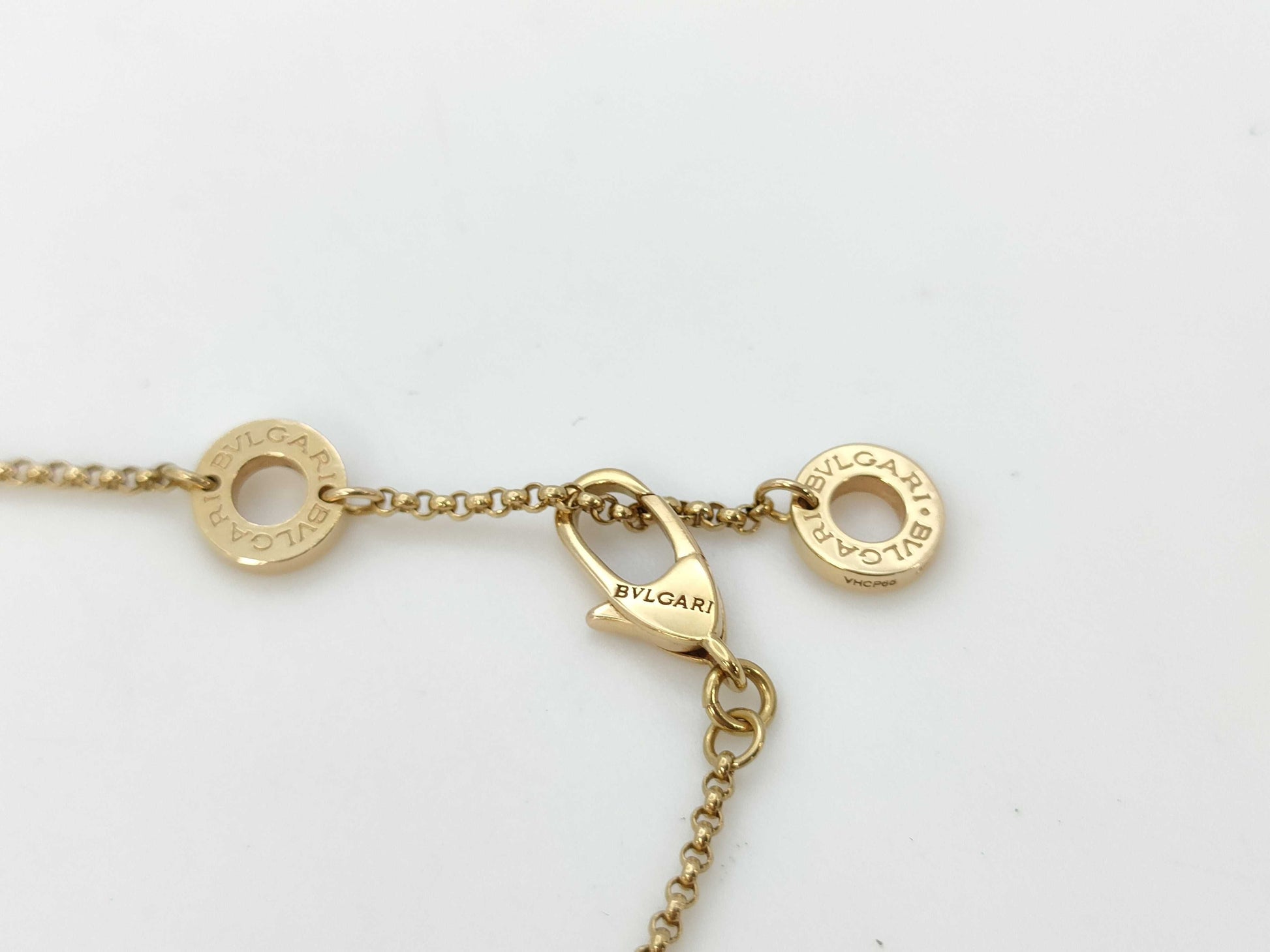 BVLGARI Bezero One Element Diamond PG Au750 7.6g Necklace 