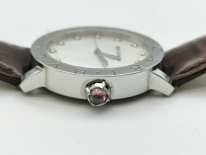 BVLGARI BBL37S PO5766 Automatic Shell Dial Women's Watch