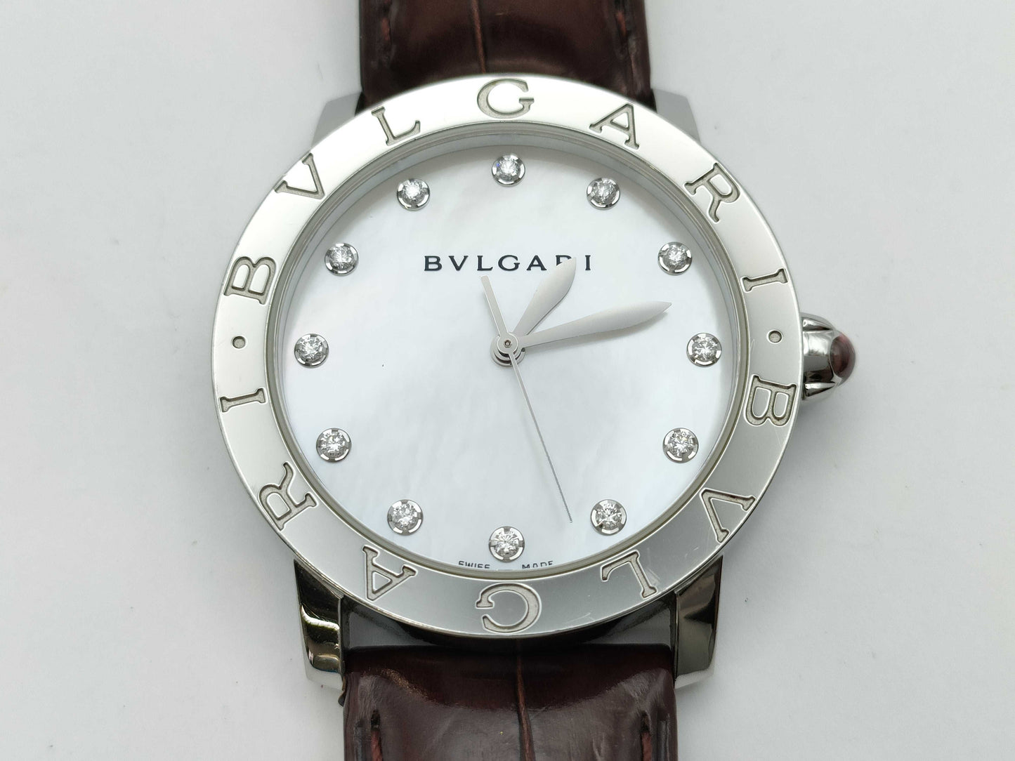 BVLGARI BBL37S PO5766 Automatic Shell Dial Women's Watch