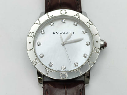 BVLGARI BBL37S PO5766 Automatic Shell Dial Women's Watch