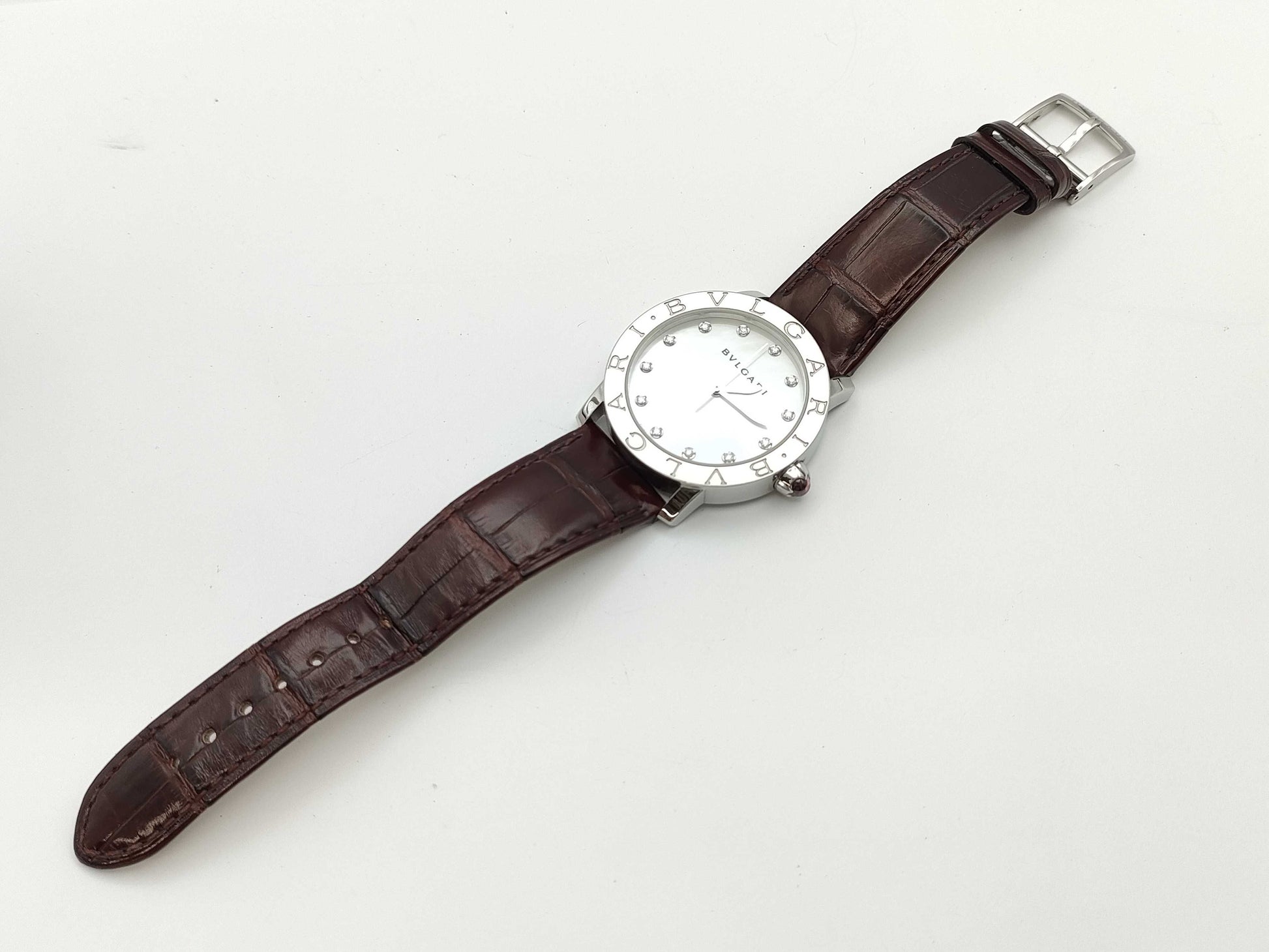 BVLGARI BBL37S PO5766 Automatic Shell Dial Women's Watch