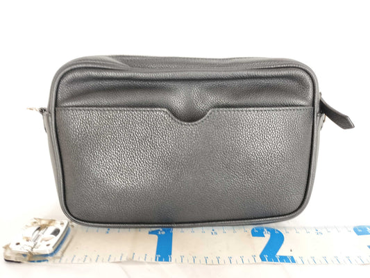 FENDI Leather Shoulder Bag Black Shoulder Bag