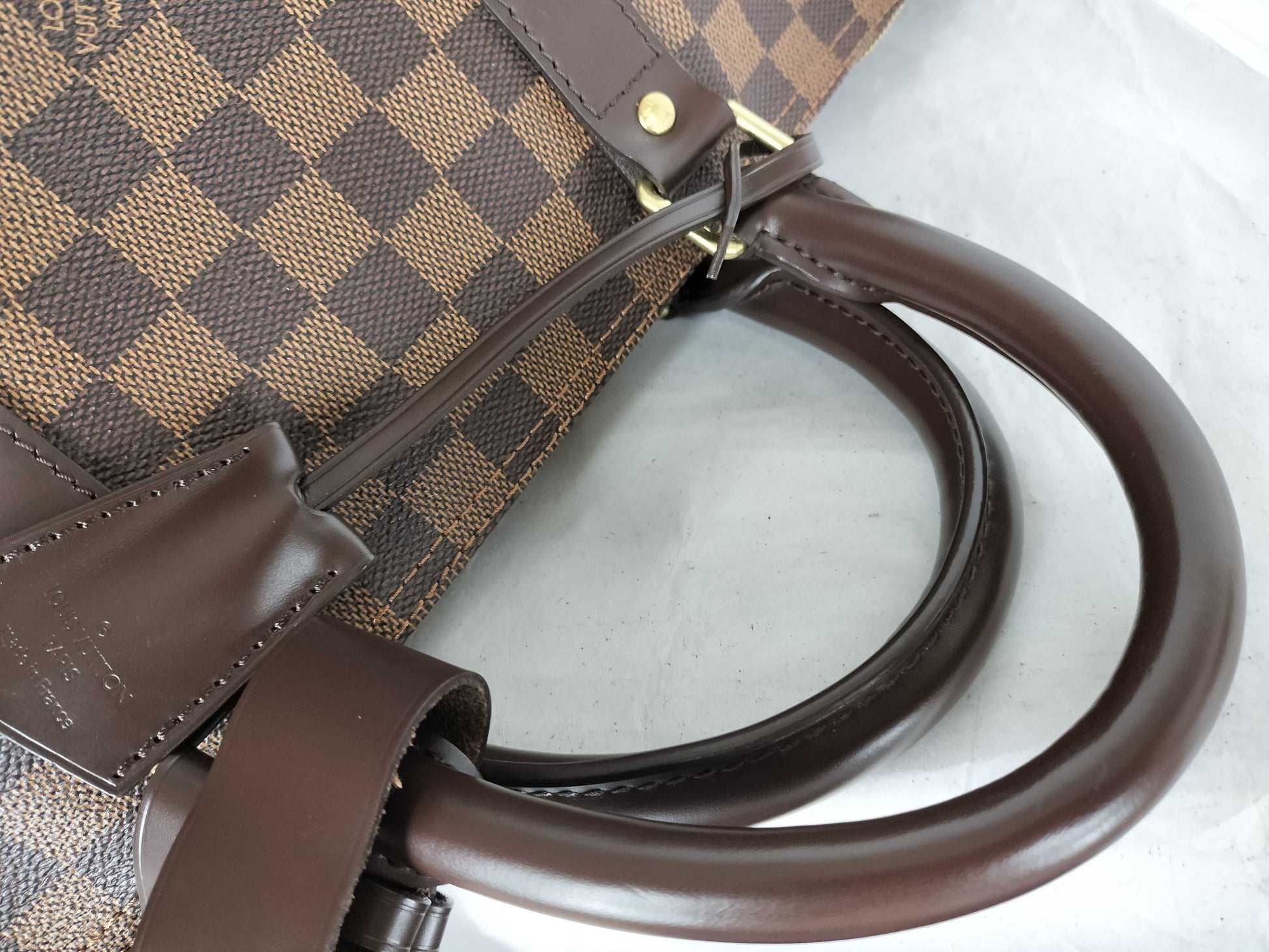 LOUIS VUITTON Damier Keepall 50 Boston Bag
