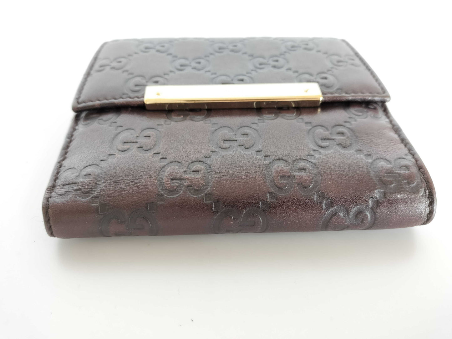 GUCCI Guccissima Guccissima Bifold Wallet