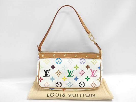 LOUIS VUITTON Multicolor Pochette Accessoires M92649 Pouch